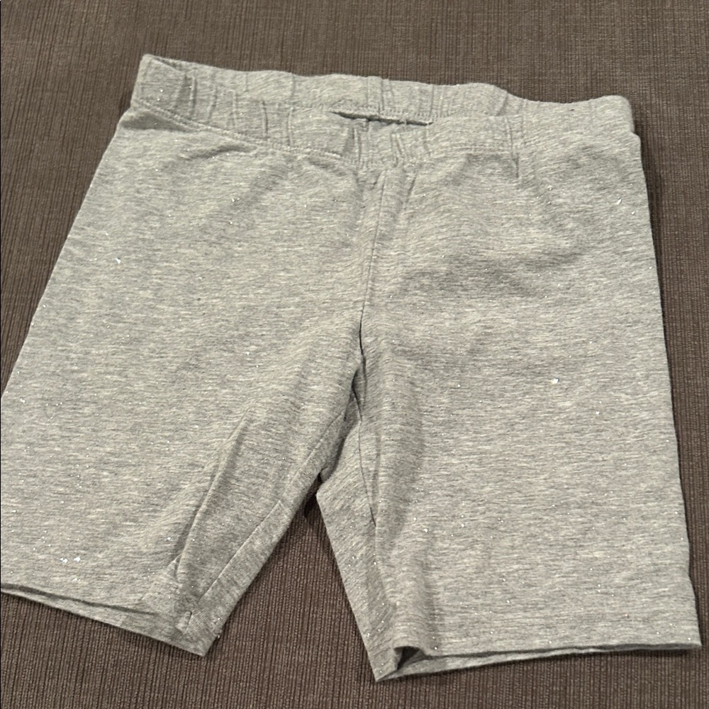 5/$20 Girls Sparkling Cotton Biker shorts 7/8 - Picture 1 of 3